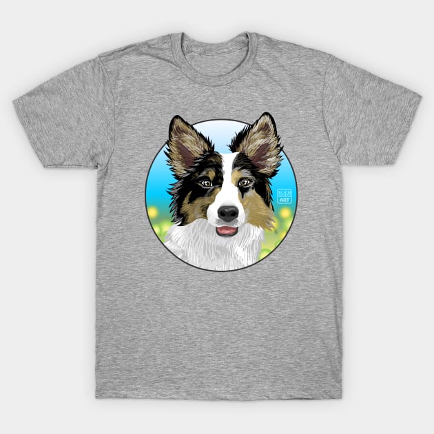 Dog Design: Digital Drawing #01 T-Shirt by elkingrueso